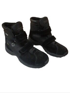 Icebug Women’s Black Velcro Winter & Rain Boots Size 10